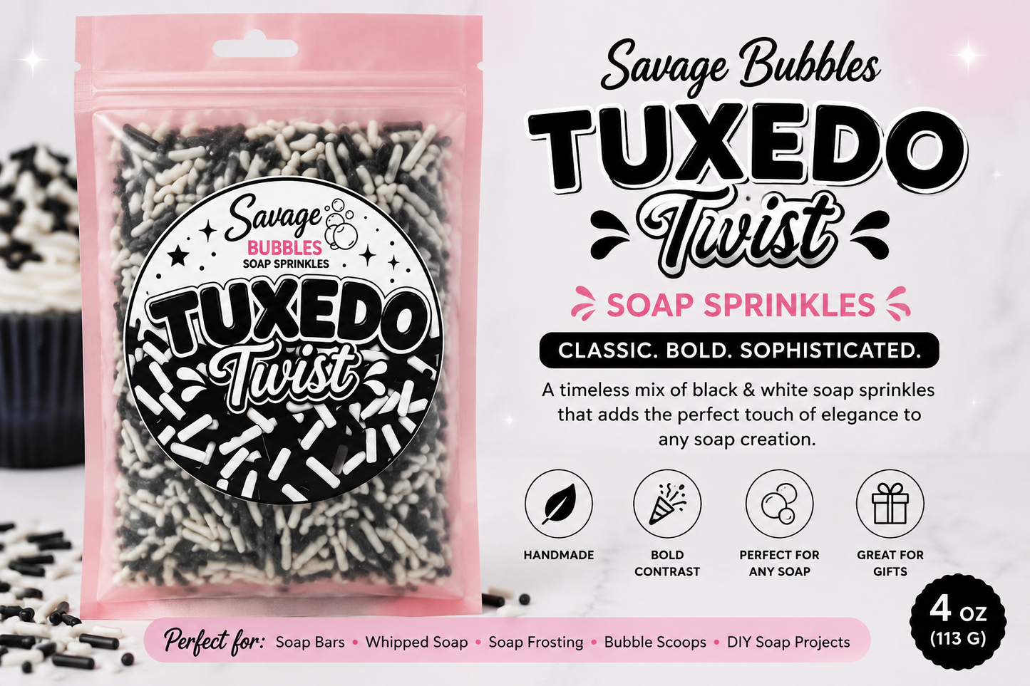 Savage Bubbles Soap Sprinkles