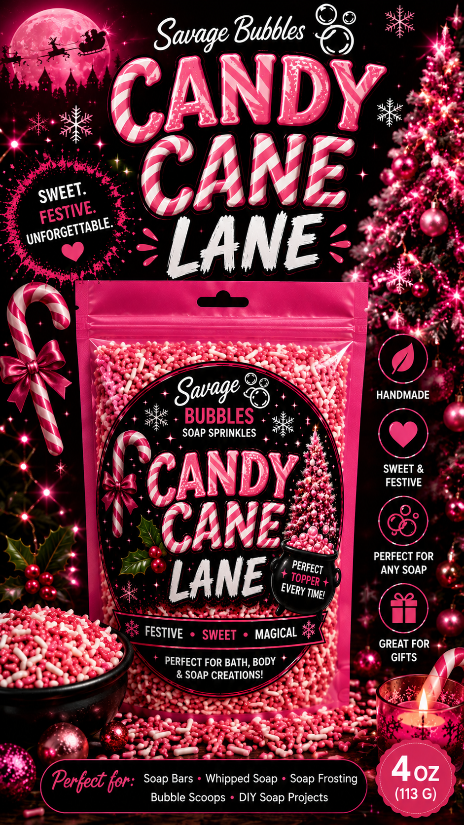 Savage Bubbles Soap Sprinkles