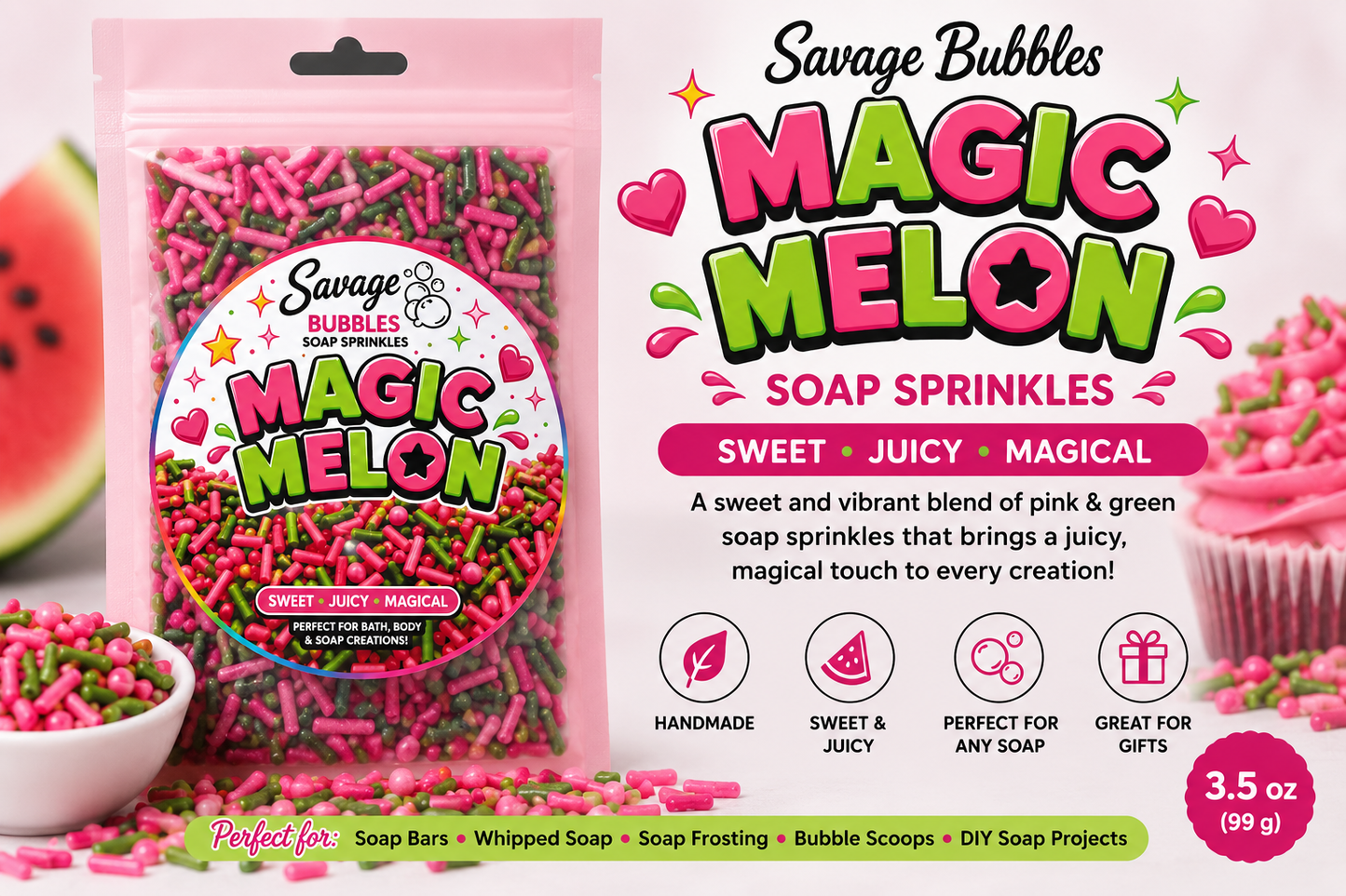 Savage Bubbles Soap Sprinkles