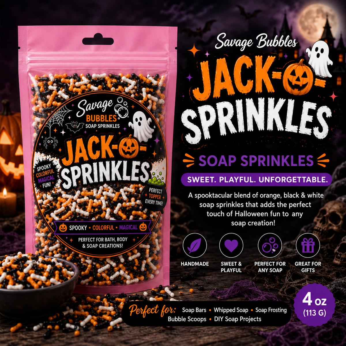 Savage Bubbles Soap Sprinkles