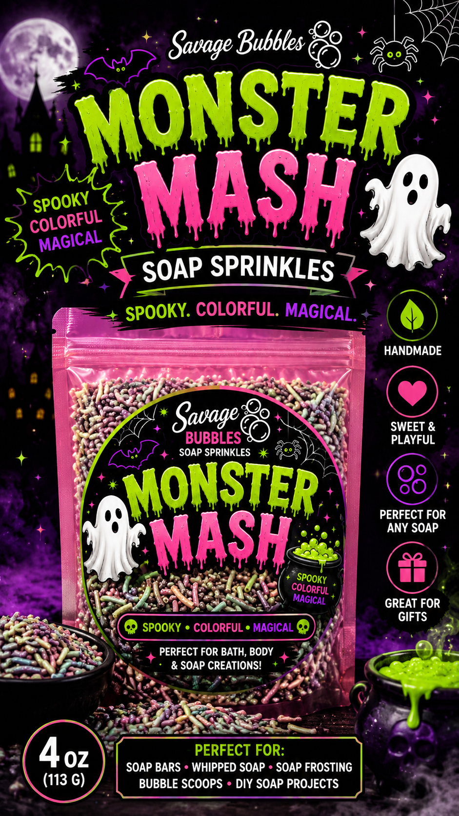 Savage Bubbles Soap Sprinkles