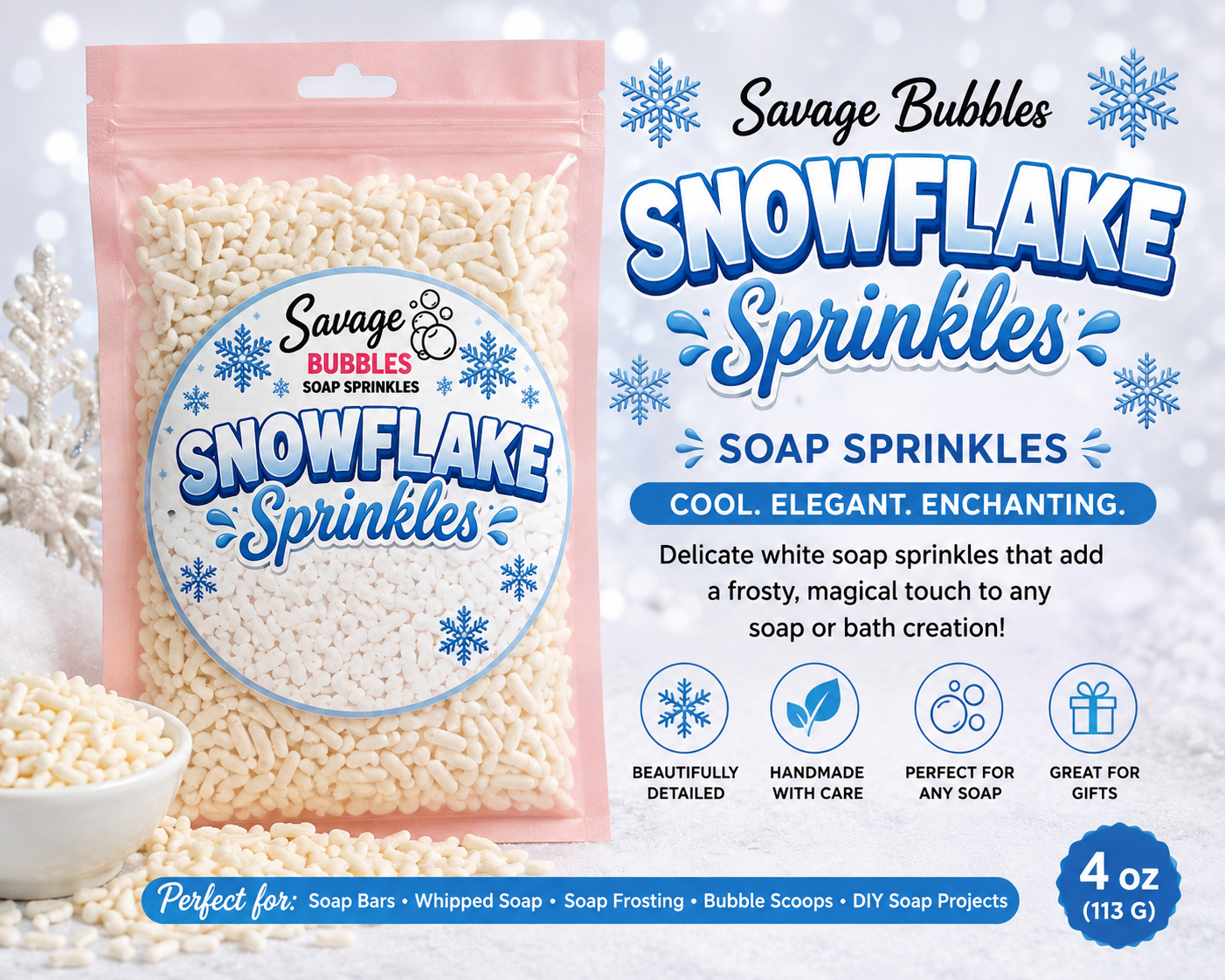 Savage Bubbles Soap Sprinkles