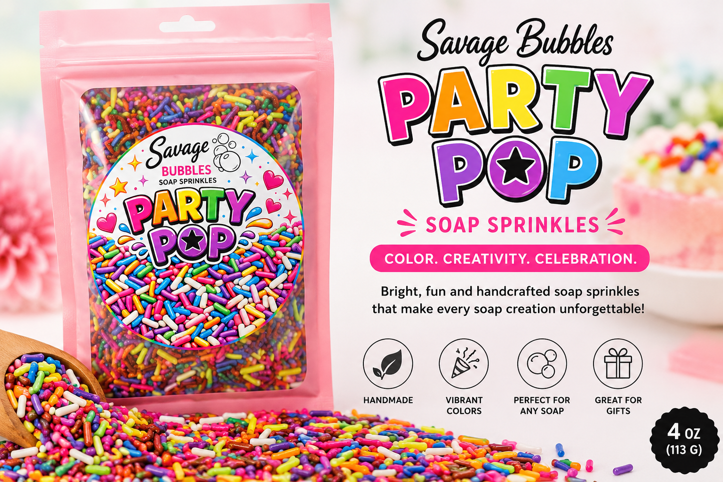 Savage Bubbles Soap Sprinkles